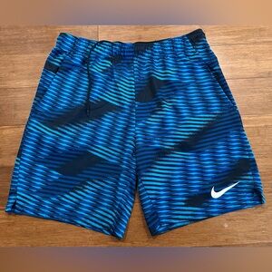 Nike Men's Blue Training Plus Dry 5.0 Shorts